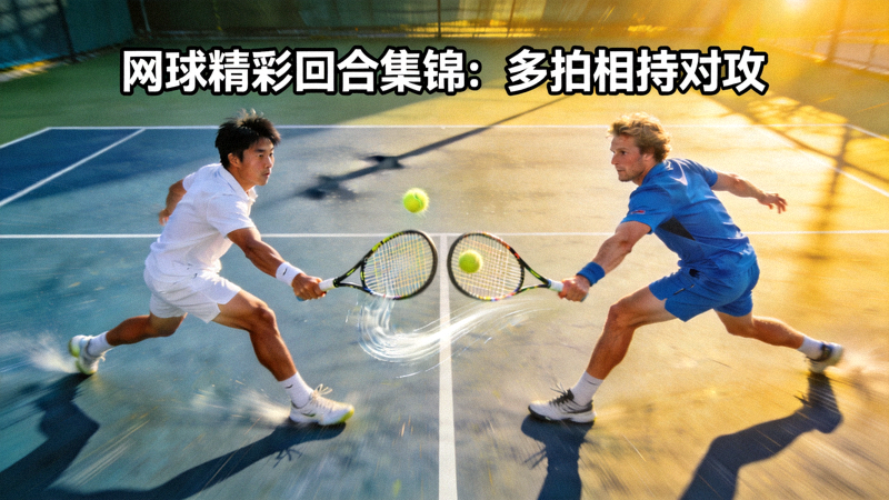 网球精彩回合集锦 - 多拍相持精彩对攻